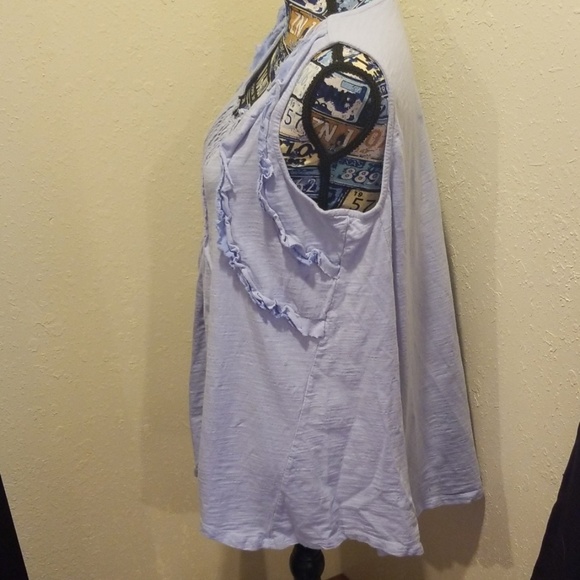 Umgee brand baby blue tank - Picture 4 of 6